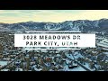 Offered at $3,900,000 | 3028 Park Meadows Dr. Park City