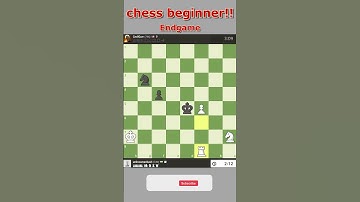 beginner endgame !! chess match highlight / 24 Oct 2023       #short  #chess  #chessgame  #chesscom