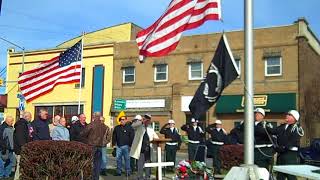 St. Marys Barbershop Chorus performs during Veterans Day ceremony