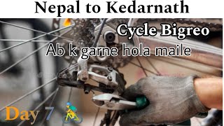 Kedarnath Yatra garda cycle bigreo | Mission Fail | Kedarnath Yatra in cycle