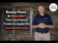 Bouncy Floors in Knoxville? This Crawl Space Problem Is Usually Why