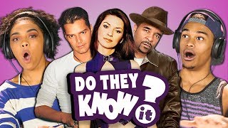 do teens know 90s music? 6 react do they know it?