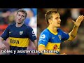 Todos los goles y asistencias de Nicolás Colazo en Boca