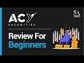 Acy securities review for beginners
