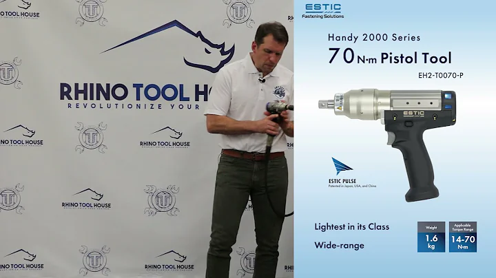 Estic Handy2000 Touch Series - Rhino Tool House 2 Minute Drill