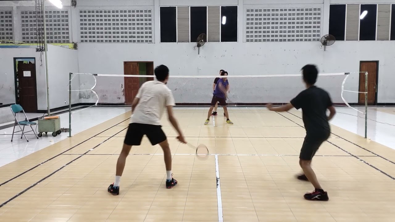 Badminton Rewo Rewo P2. 26 Mei 2025. Dana/Yoga vs Febri/Ian