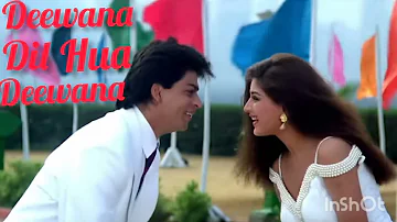 Deewana Main Tera Deewana. Kumar Sanu. Alka Yagnik. Shahrukh Khan. Sonali. full love song. romantic❤