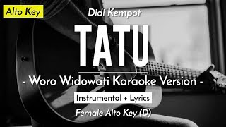 Tatu (Karaoke Akustik) - Didi Kempot (Alto Key | HQ Audio)