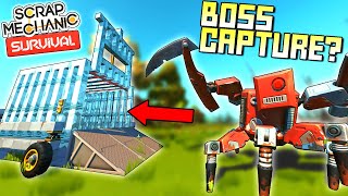 Can The Big Boss Bot Be Caged?  - Scrap Mechanic Survival Mode [SMS 33]