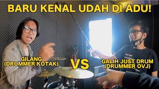 GILANG KOTAK DAN GALIH JUST DRUM DI ADU DOMBA