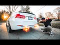 BRUTAL BMW 340i EXHAUST | Install + Sound Clips