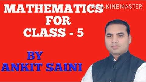 CLASS 5 , MATHEMATICS , AREA AND PERIMETER (PART 1)