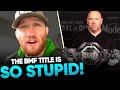 Justin Gaethje gives honest thoughts on the BMF TITLE | MMA NEWS