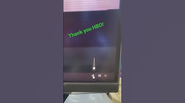 HBO MAX volume control