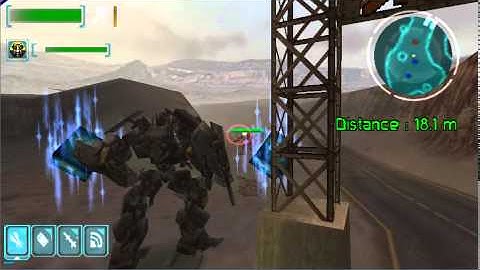 Transformers The Game PSP Mission 08 Road to Hoover 2