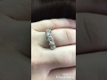 Кольцо Дорожка 750 проба бриллианты