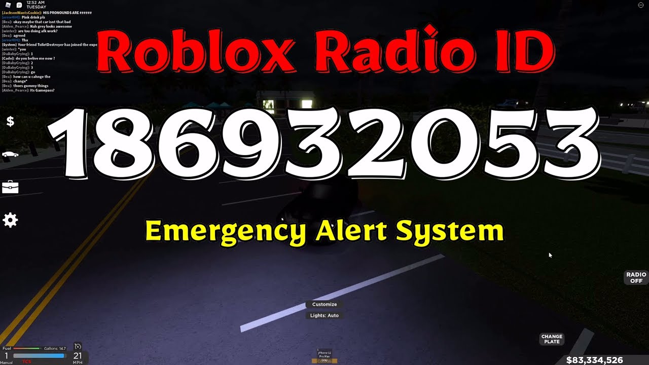 Roblox Emergency Alert System (REAS), Roblox fanon Wiki