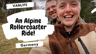 Alpine Coaster Above The Clouds #vanlife Germany