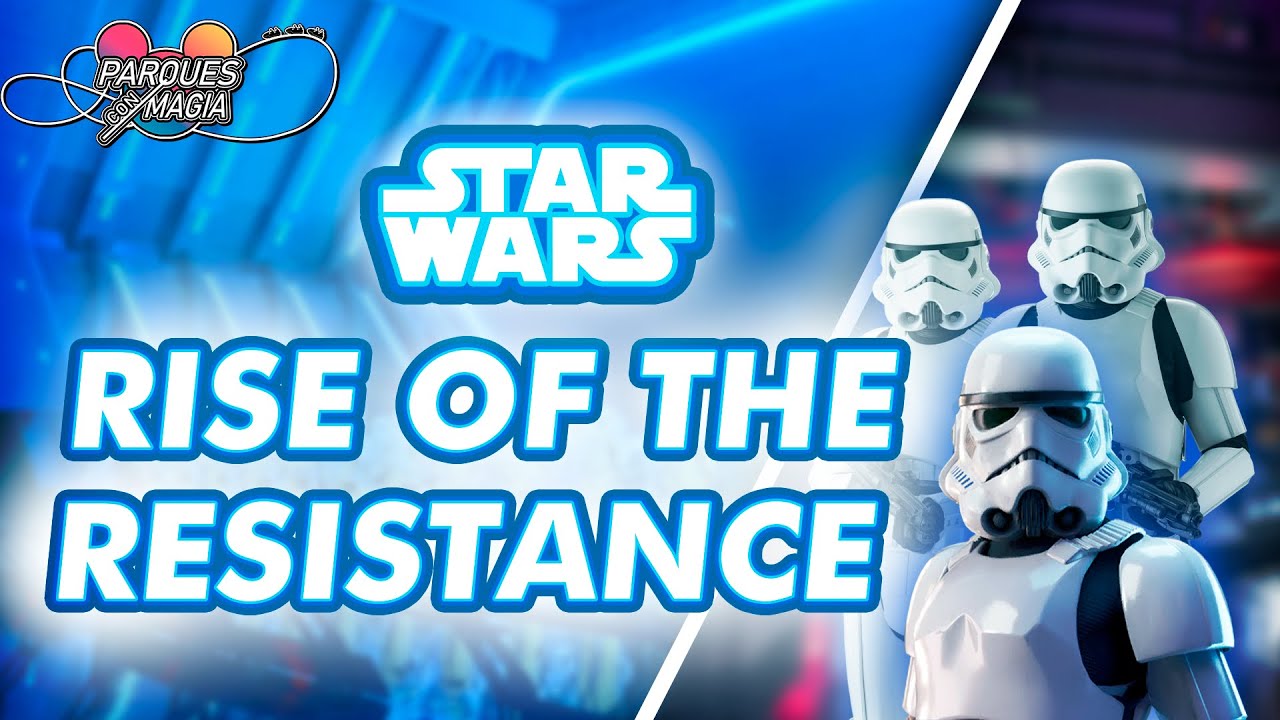 Rise Of The Resistance Atracción completa 4k 2023 #starwars #riseoftheresistance #fullride #onride