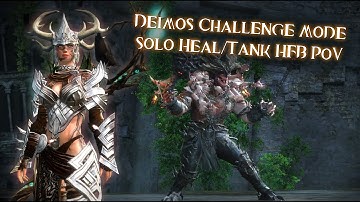 Deimos Challenge Mode - Solo Heal/Tank - HFB PoV