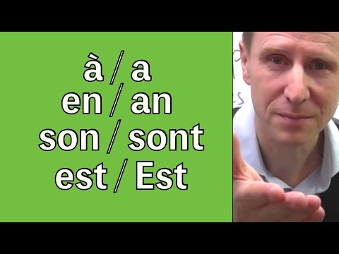 🇫🇷 HOMONYMES - leçon en français facile - apprendre le français