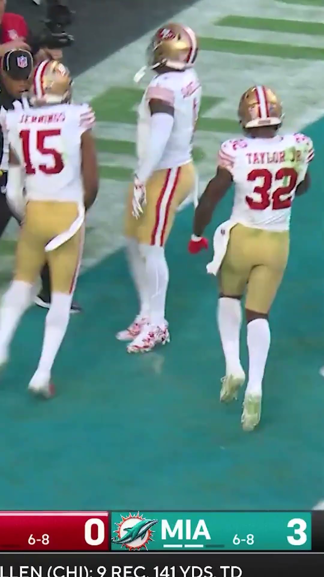 There goes Deebo ?