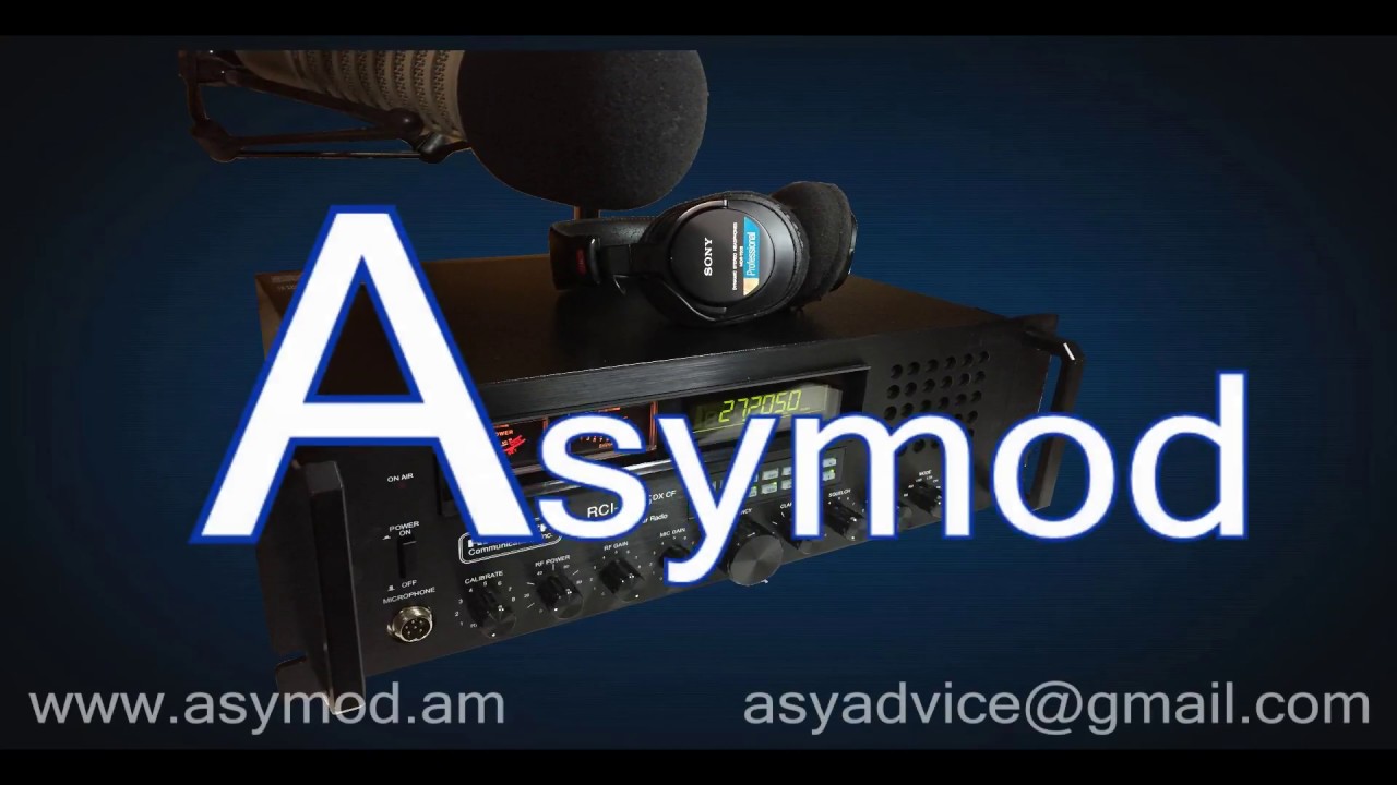 Hi Fi & eSSB Ranger RCI 2995DX & Asymod IIIs with AM Demod - YouTube