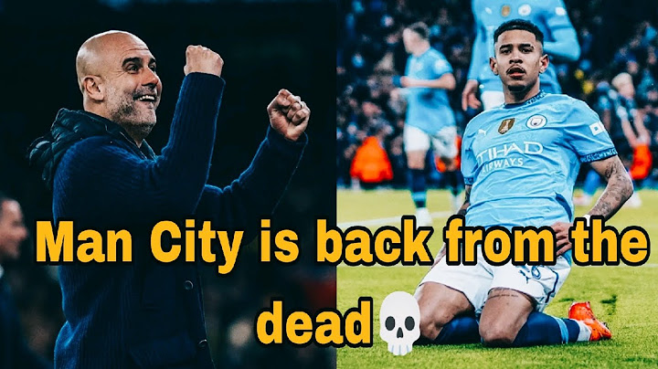 Man City is still in the Champions League 🔥
