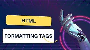 HTML Formatting Tags. | Class - 7 |