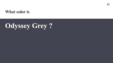 Odyssey Grey color #434452 hex color - Violet color - Warm color 434452