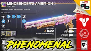 Quickdraw Mindbender’s Ambition Will Go Crazy In The Final Shape... | Destiny 2 Season Of The Wish