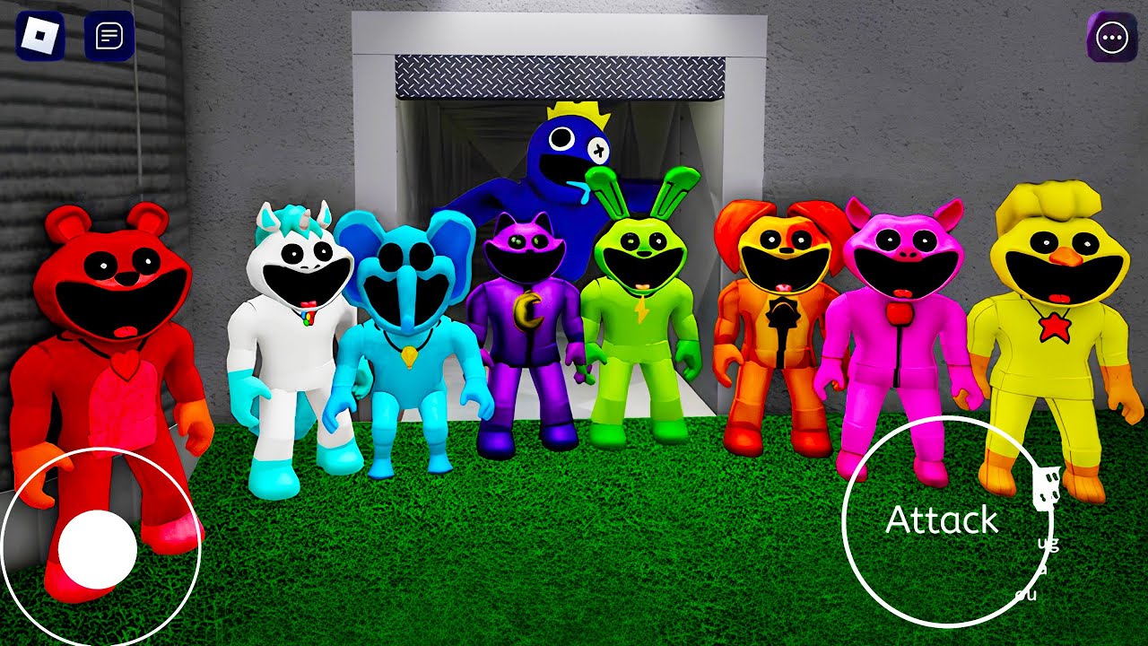 Playing as all smiling critters from poppy playtime chapter 3 in