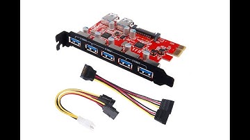 My Inateck KTU3FR-5O2U Superspeed 7 Port PCI-E To USB 3.0 Expansion Card Review