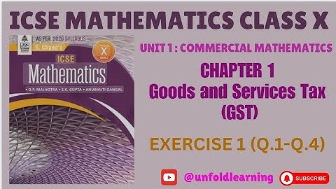 ICSE CLASS 10 || S Chand