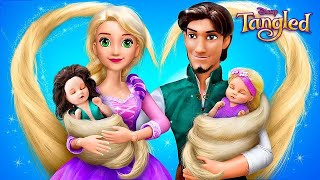 Rapunzel'in Ailesi / Oyuncak Bebekler için 30 Kendin Yap Tarzı Fikir