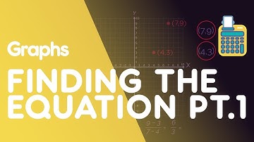 Finding The Equation Of A Line Through 2 Points PART 1 | Graphs | Maths | FuseSchool