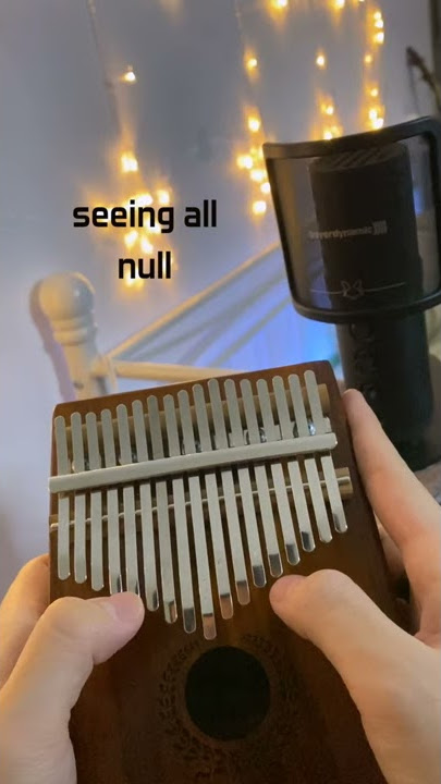 LATHI (Weird Genius ft. Sara Fajira)  - Kalimba cover by James Adam