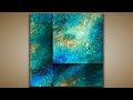 Depth and Texture / Abstract Painting / Demo 126 / Galaxy / Acrylics / Painting Techniques