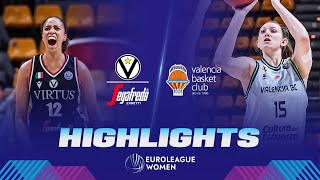 Virtus Segafredo Bologna v Valencia Basket Club | Gameday 8 | Highlights | EuroLeague Women 2022