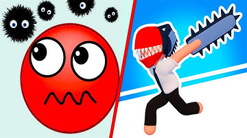 Hide Ball | Chainsaw Man Slash & Run - All Level Gameplay Android,iOS - NEW APK BIG UPDATE