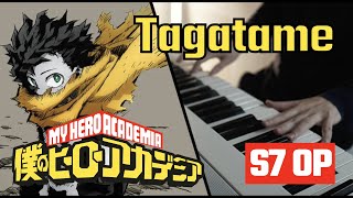 (My Hero Academia S7 OP) TK from Ling tosite sigure - Tagatame 誰我為 | EPIC | Piano Cover