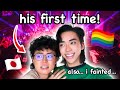 My gay little brother's FIRST TIME in the GAY DISTRICT!! | worldofxtra