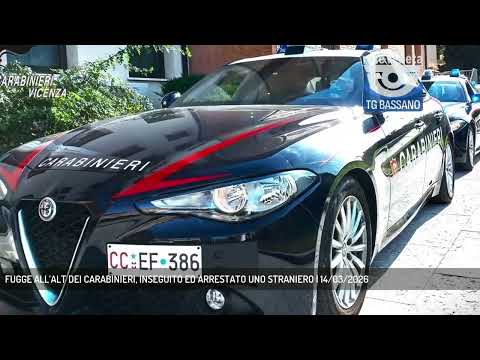 Video FUGGE ALL’ALT DEI CARABINIERI, INSEGUITO ED ARRESTATO UNO STRANIERO | 14/03/2026