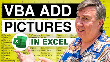 Excel - Effortlessly Add Multiple Pictures to Excel Cells Using Macros - Episode 785