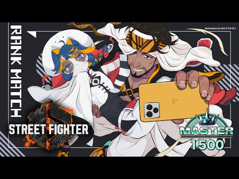 【スト6】ランクマ　世界のラシード使いにあこがれて【Vtuber】