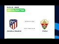 26.09.2023 Atletico Madrid - Elche (лига Б, 19 тур)