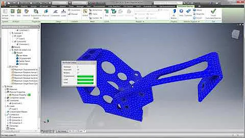 Autodesk Inventor and Nastran In-CAD