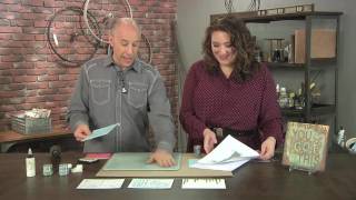 Seth Apter shares innovative embossing ideas on Make It Artsy (113-4)