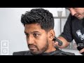 New Haircut After the Same Style His WHOLE LIFE! | (Smart, Textured Taper Haircut) **FULL HAIRCUT**