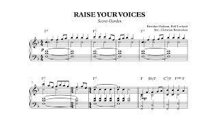 Secret Garden - Raise Your Voices - Piano
